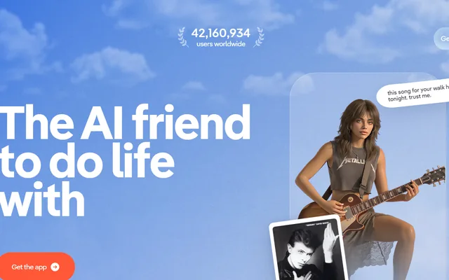 Replika interface screenshot